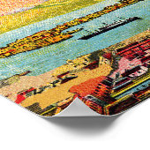 イタリア，シチリア州，メッシーナ ポスター (角)