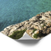 イタリア、シチリア、エガディ諸島、レバンゾ、 ポスター (角)