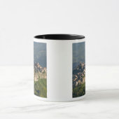 イタリア、シチリア、エナ、カラシベッタ、モーニングビュー2 マグカップ (中央)