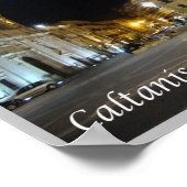 イタリア – シチリア – カルタニセッタ –  ポスター (角)