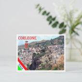 イタリア – シチリア – コレオーネ –  ポストカード (スタンド正面)