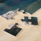 イタリア、シチリア、スコペロ、ロックスバイトンナラ ジグソーパズル (側面)