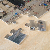 イタリア,シチリア,セファル,ドゥオモとのタウンビュー ジグソーパズル (側面)