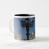 イタリア、シチリア、タオルミナ：サン·ピアッツァ·iXアプリレ ツートーンマグカップ (正面左)