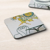 イタリア、シチリア、タオルミナ：Bam、バーカフェ詳細 コースター (左側)