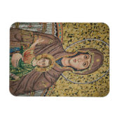 イタリア，シチリア，タオルミーナ：コルソウンベルト1，モザイク マグネット (横)