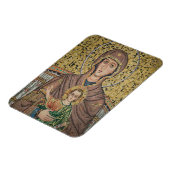 イタリア，シチリア，タオルミーナ：コルソウンベルト1，モザイク マグネット (左側)