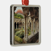 イタリア、シチリア、パレルモ。〜という生き延び回廊 メタルオーナメント (右)