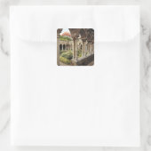 イタリア、シチリア、パレルモ。服は生き延び次 スクエアシール (バッグ)