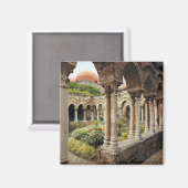 イタリア、シチリア、パレルモ。服は生き延び次 マグネット (正面/裏面)