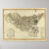 イタリア，シチリア ポスター (正面)