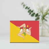 イタリア，シチリア ポストカード (スタンド正面)