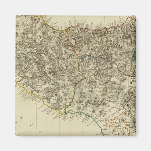 イタリア，シチリア マグネット (正面)