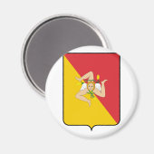 イタリア,シチリア マグネット (正面/裏面)