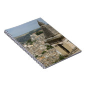 イタリア、シチリア、ラグサ·イブラ：タウンビュー&サンタ ノートブック (右側)