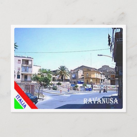 イタリア – シチリア – Ravanusa - ポストカード (正面)