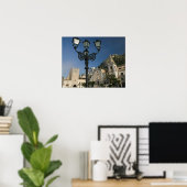 イタリア,シチリア, TAORMINA: Piazza iX Aprile, San ポスター (ホームオフィス)