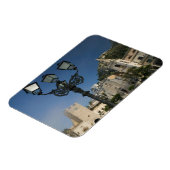 イタリア，シチリア， TAORMINA: Piazza iX Aprile, San マグネット (左側)