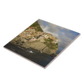 イタリア、シニケ・テレ、マナローラ。崖の村。 タイル (側面)