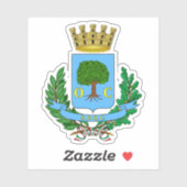 イタリア，シビタヴェキアの紋章 シール (シート)