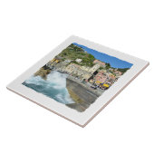 イタリア、シンケ・テール・ベルナッツァ タイル (側面)