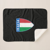 イタリア·シールド シェルパブランケット (正面(横))