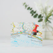 イタリア,ジェノバ ポストカード (スタンド正面)