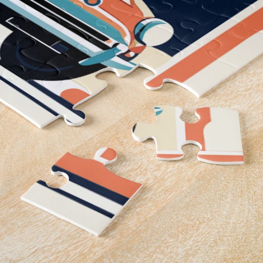 イタリア ジグソーパズル (側面)