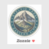 イタリア スイス ステルヴィオ峠 山岳道路 シール (シート)