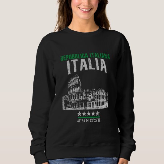 イタリア スウェットシャツ (正面)