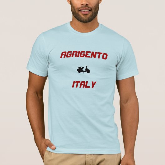イタリア・スクーター・アグリゲント Tシャツ (正面)