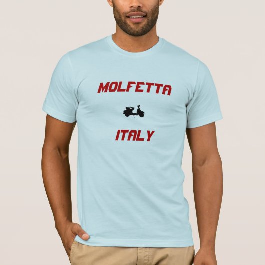 イタリア・スクーター・モルフェッタ Tシャツ (正面)