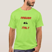 イタリア・スクーター・ラグーサ Tシャツ (正面)