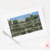 イタリア，ストレサのボロメオパレス 長方形シール (封筒)