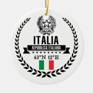 イタリア セラミックオーナメント