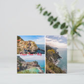 イタリア，チンケ・テール ポストカード (スタンド正面)