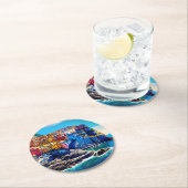 イタリア，チンケ・テール ラウンドペーパーコースター (インサイチュ)