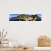 イタリア，チンケ・テール，ヴェルナッツァ ポスター (キッチン)