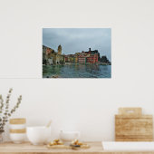 イタリア，チンケ・テール，ヴェルナッツァ ポスター (キッチン)