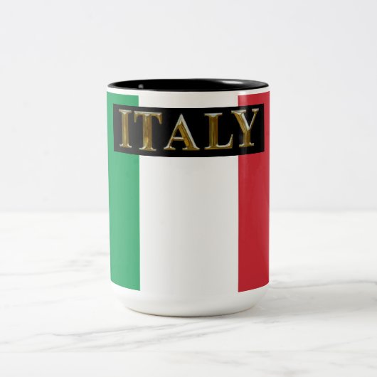 イタリア ツートーンマグカップ (中央)
