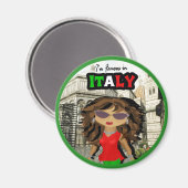 イタリア・ディヴァで有名 マグネット (正面/裏面)