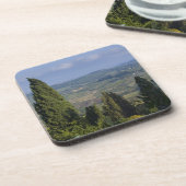 イタリア、トスカニー、モンテプルシアーノ。のビュー コースター (左側)