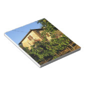 イタリア、トスカーナ、グレブ。晩夏のワインシーン ノートパッド (アングル)