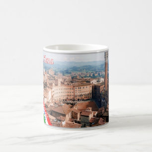 イタリア – トスカーナ – シエナ – ピアッツァデルカンポ –  コーヒーマグカップ