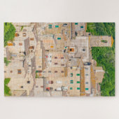 イタリア，トスカーナ，ソラーノの建物 ジグソーパズル (横)