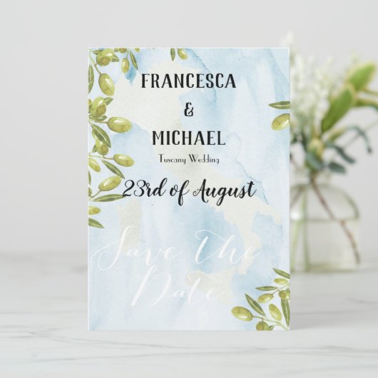 イタリア トスカーナ テーマへようこそ セーブザデート (スタンド正面)