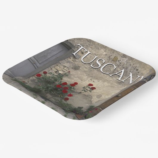 イタリア,トスカーナ |トスカーナの出入り口 ペーパープレート (傾斜あり)