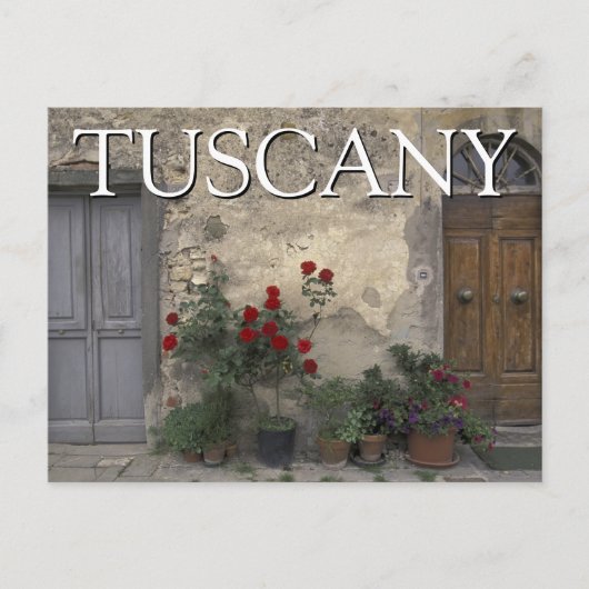 イタリア，トスカーナ |トスカーナの出入り口 ポストカード (正面)