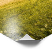 イタリア、トスカーナ、トスカーナヴィラが収穫に近い。 フォトプリント            (角)