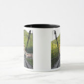 イタリア、トスカーナ、バニディルッカ-古い橋 マグカップ (中央)